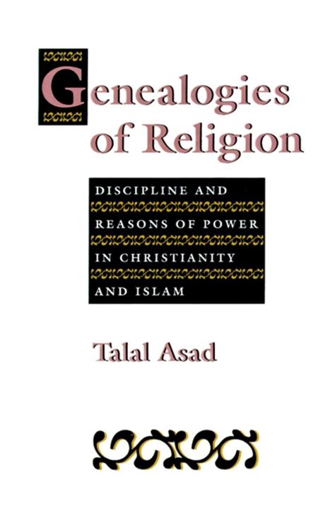 talal asad genealogies of religion pdf